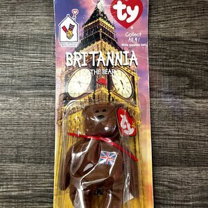 Rare Ty McDonalds Teenie Beanie 1999 Britannia The Bear RARE tag Error 1993